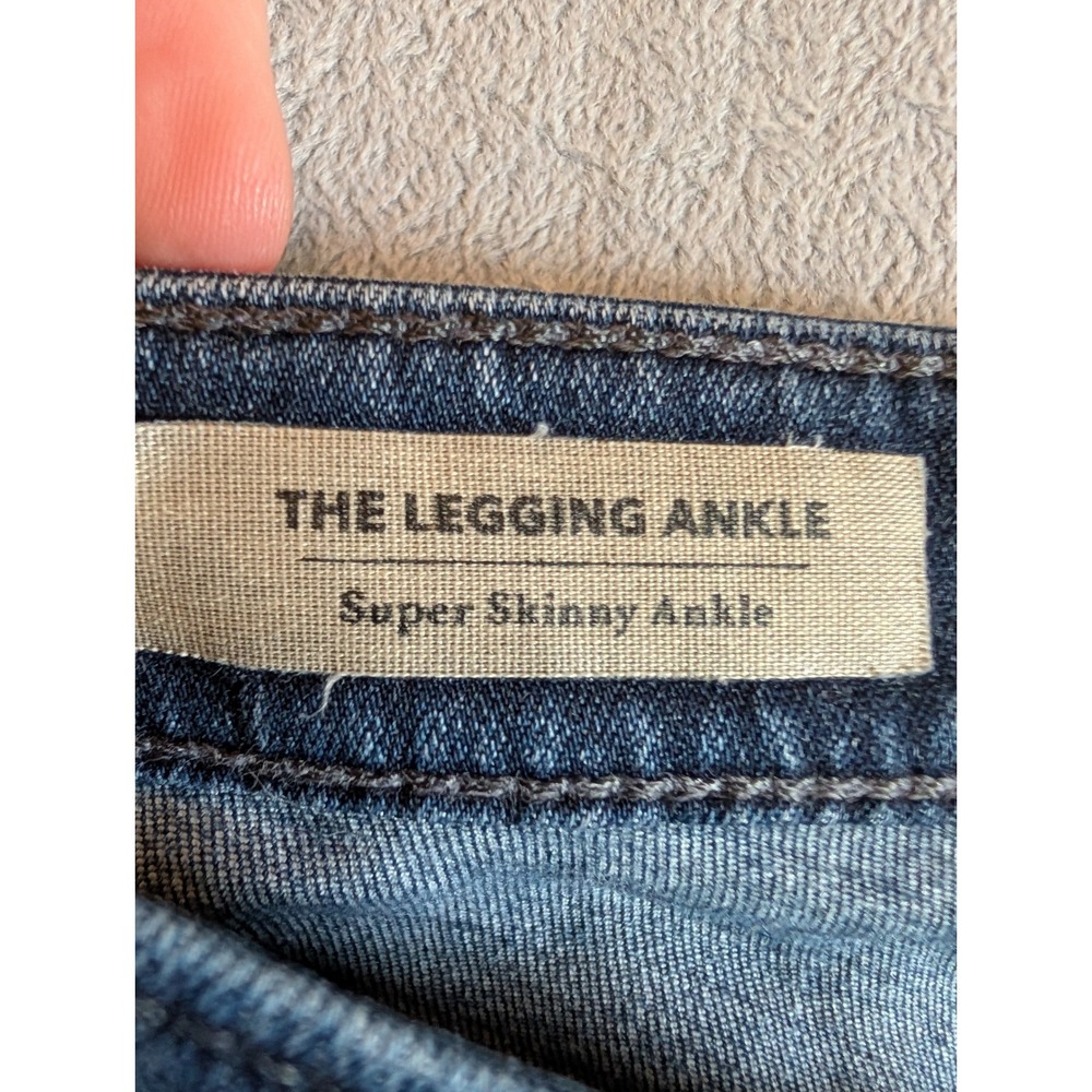 AG Adriano Goldschmied The Legging Ankle Super Skinny Jeans Dark Wash Womens 29R - Picture 3 of 5